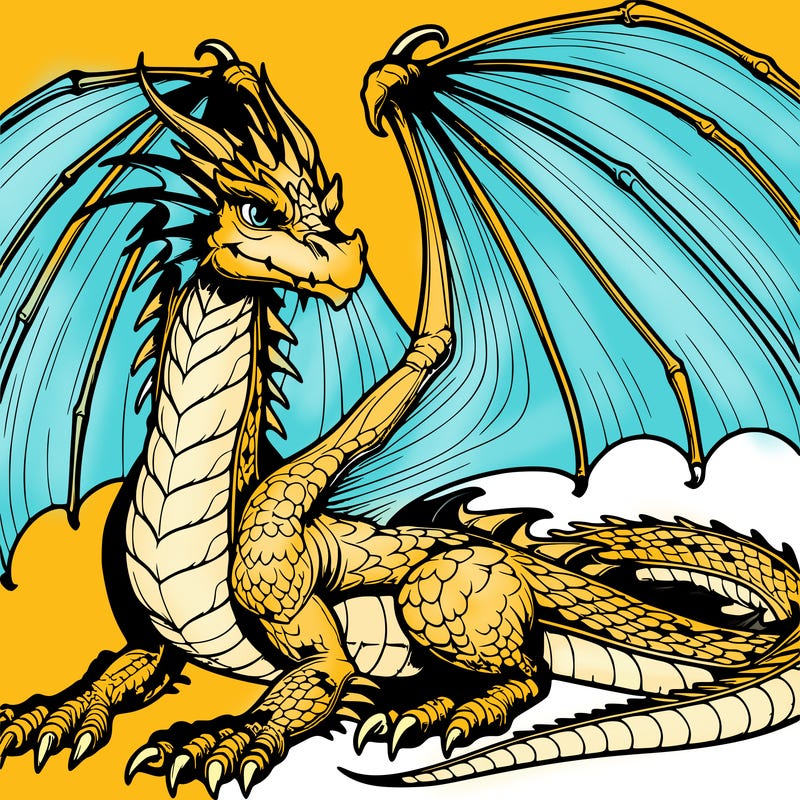 realistic dragon
