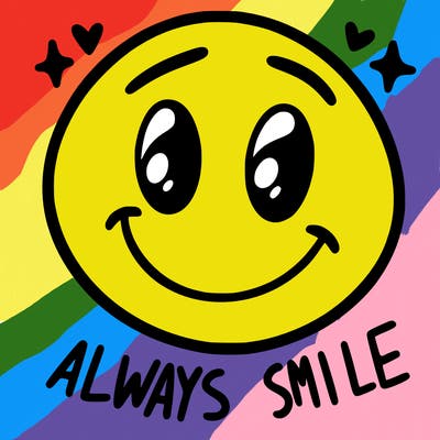always smile