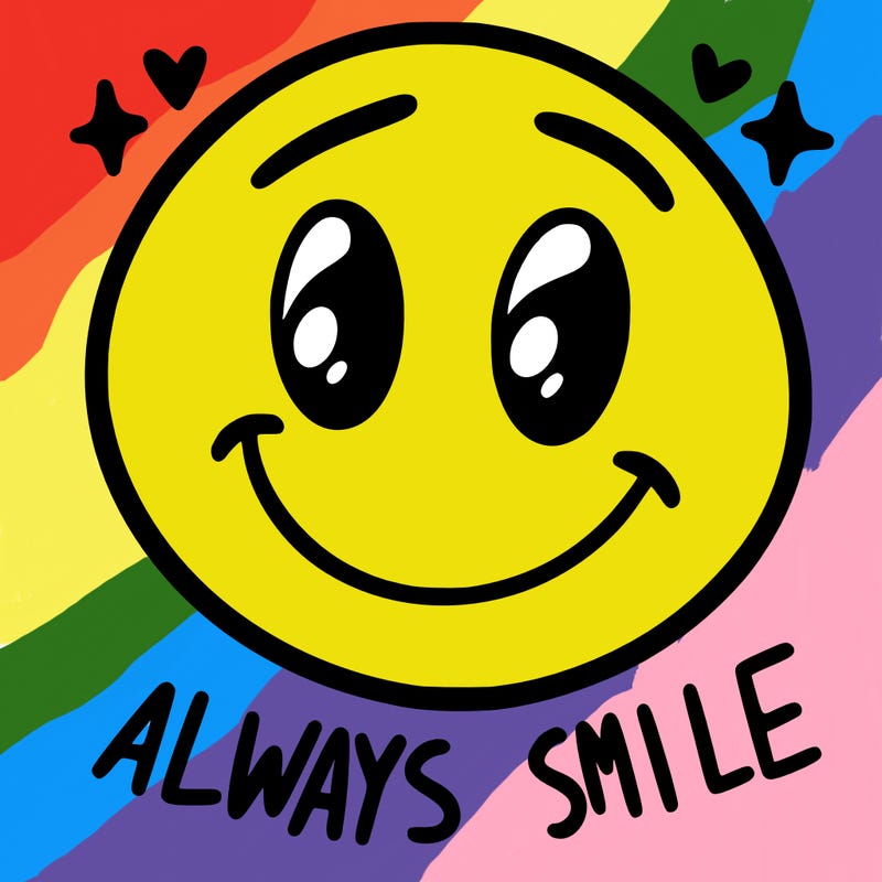 always smile
