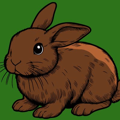 realistic bunny