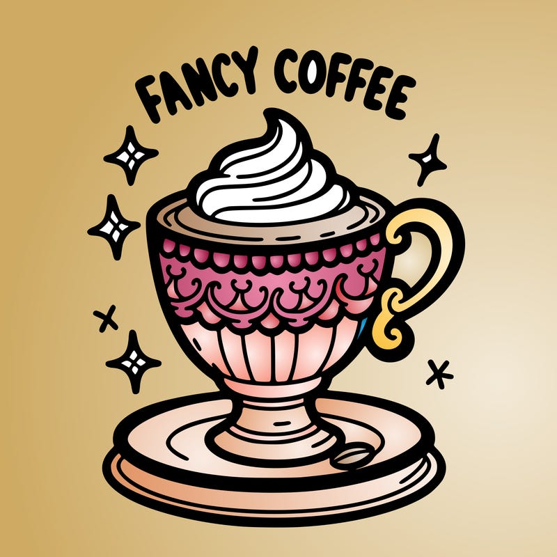 fancy coffee