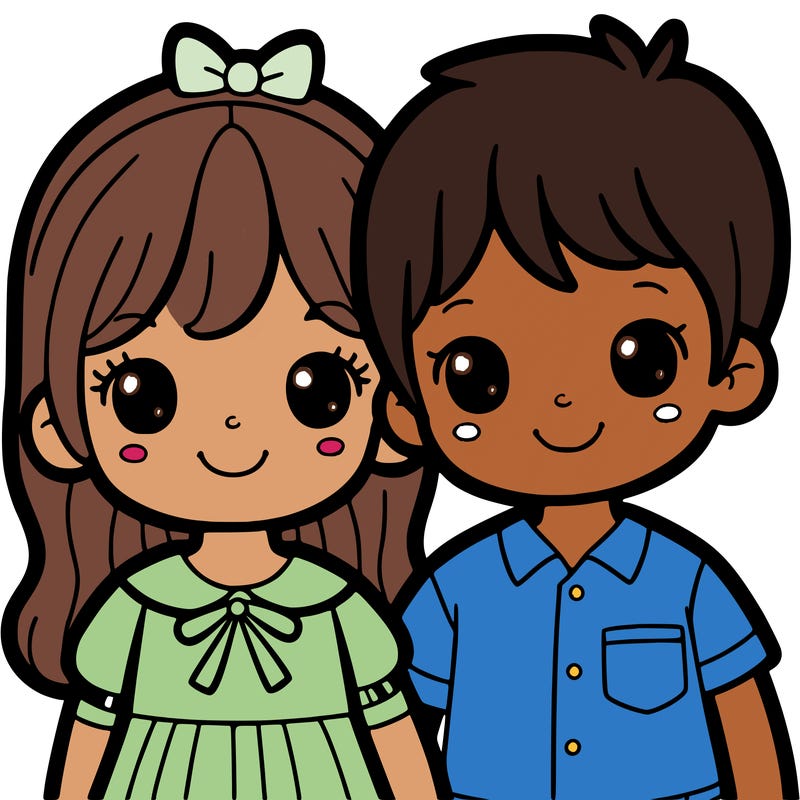 girl and boy together