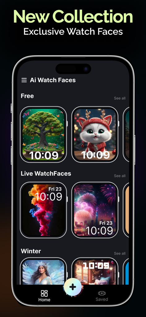 AI Watch Faces Art Generator - Lifestyle App | MWM