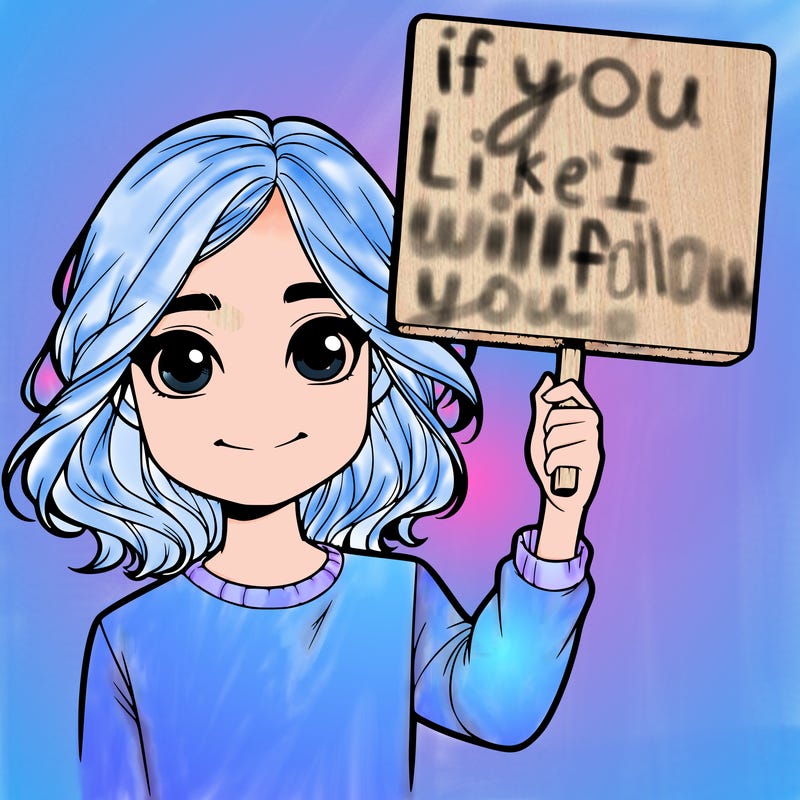 realistic girl holding up a sign