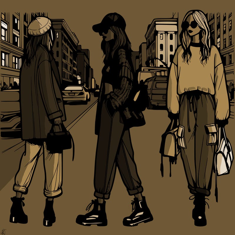 street style fashion realistic girl