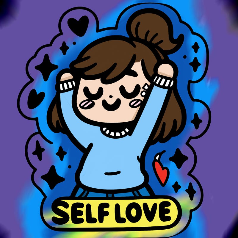 self-love sticker