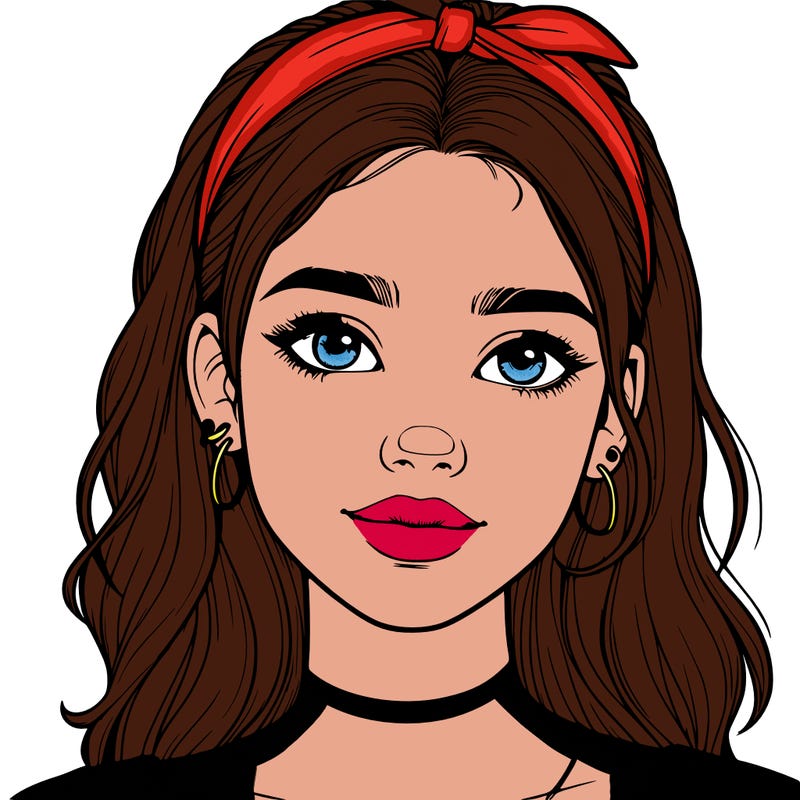 realistic teenage girl