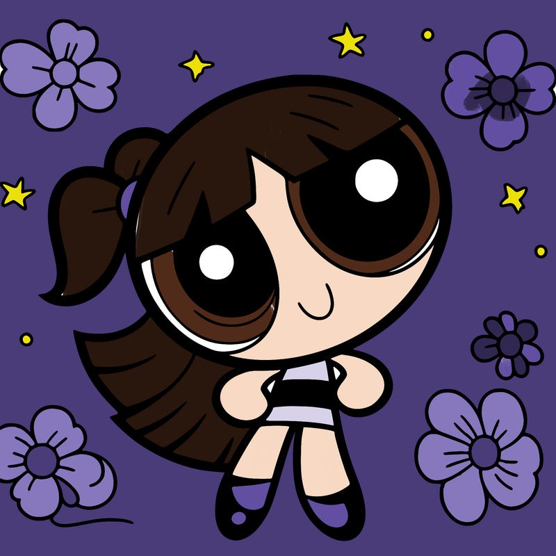 a powerpuff girl