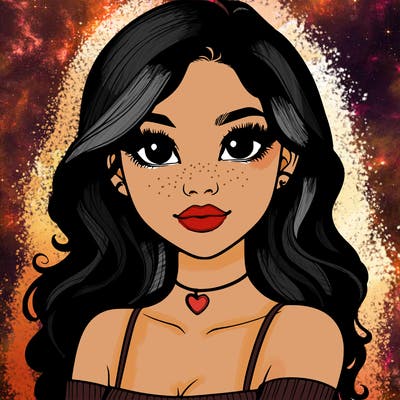 realistic pretty girl