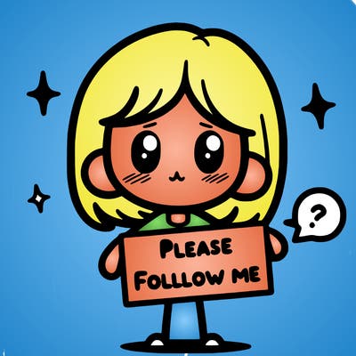 please follow me