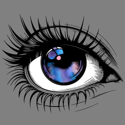 realistic eye