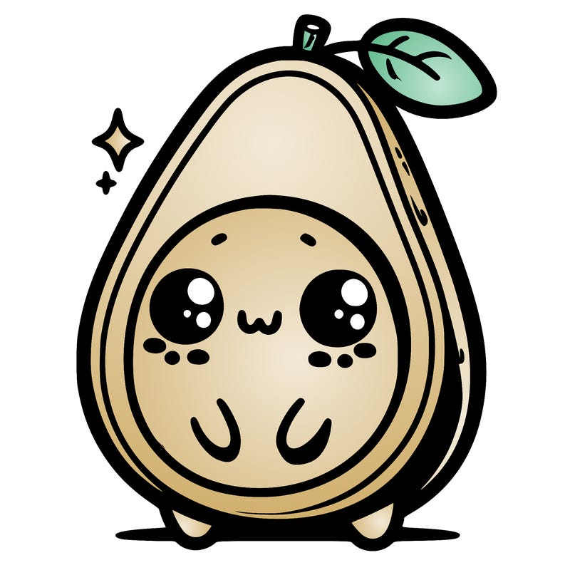 cute avocado
