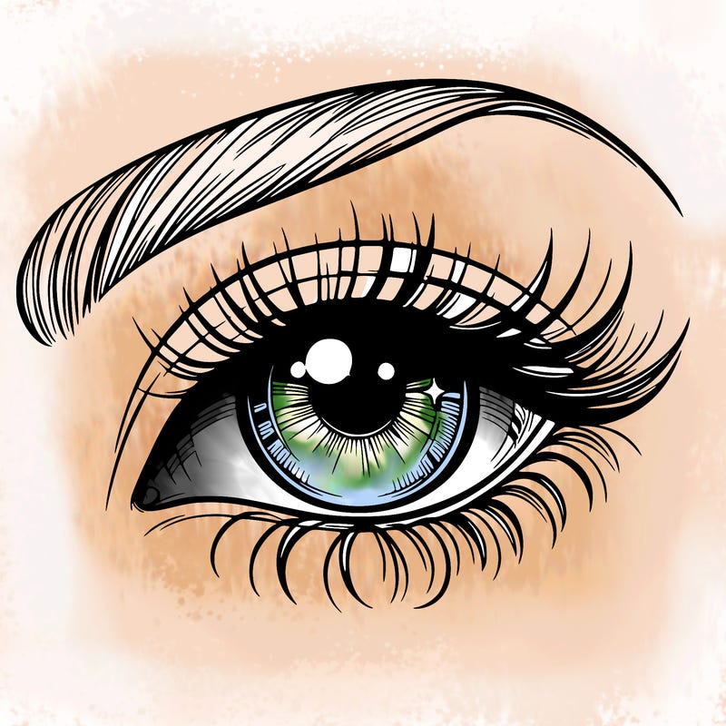 a beautiful eye