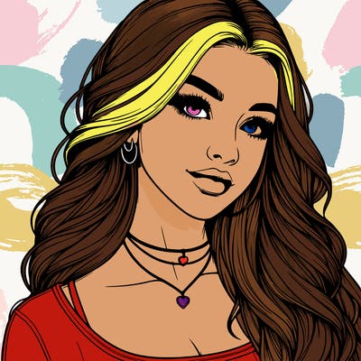 detailed realistic girl