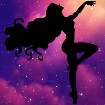 realistic woman dancer