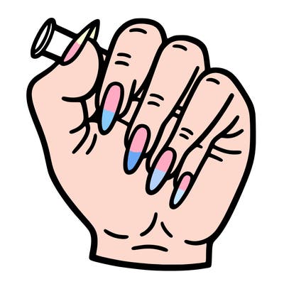 nails with no hand