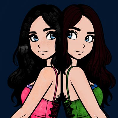 a realistic girl split