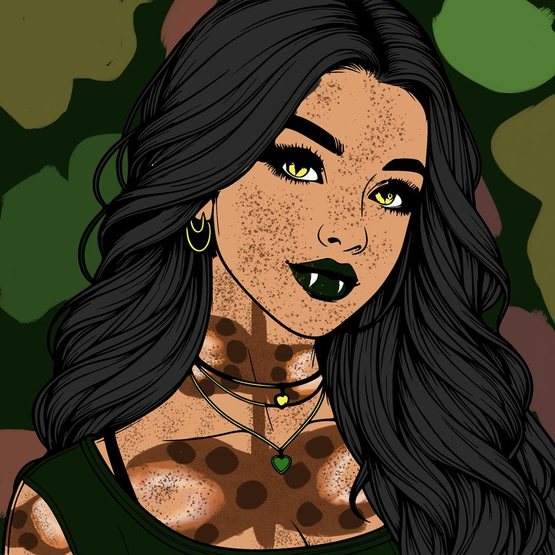 detailed realistic girl