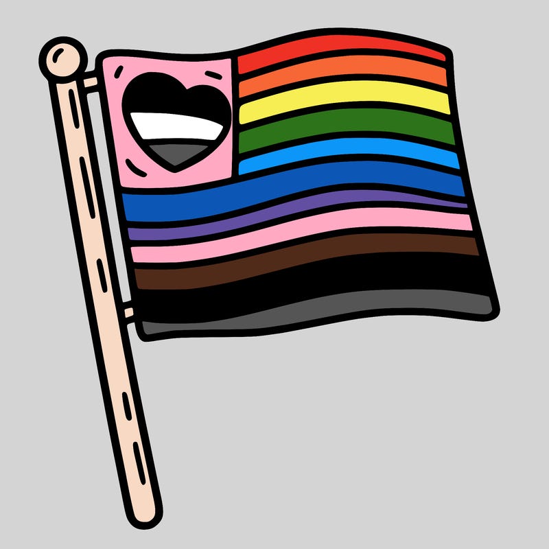 pride flag for pride month