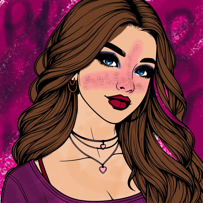 detailed realistic girl