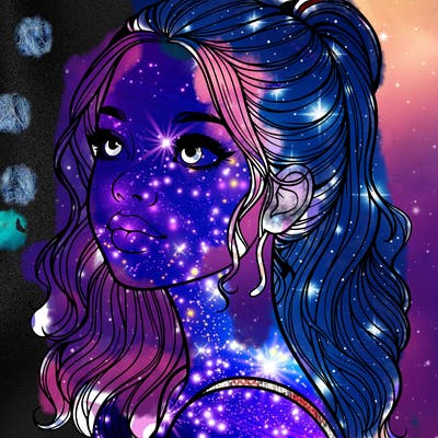 beautiful realistic girl