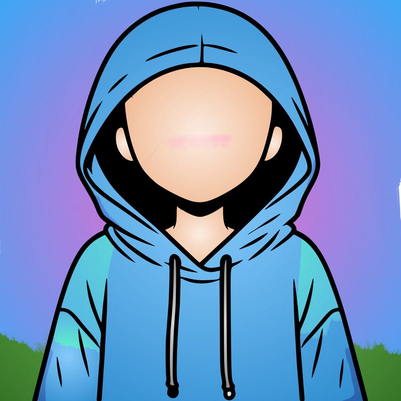 faceless girl in hoodie