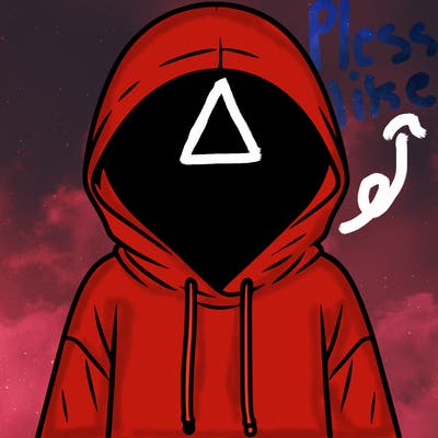 faceless girl in hoodie