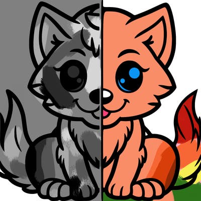 split wolf