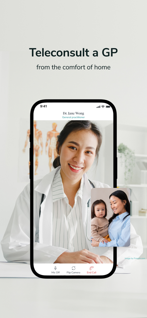 Raffles Connect - Video consultation with a GP on the Raffles Connect app
