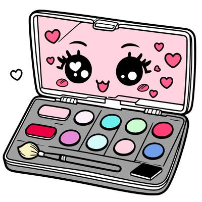 makeup pallet