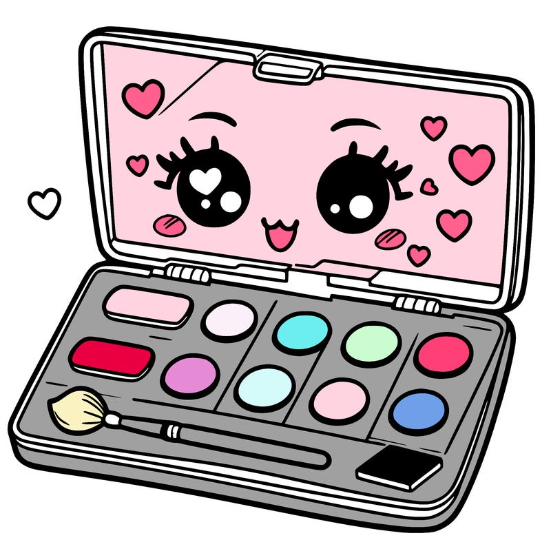 makeup pallet
