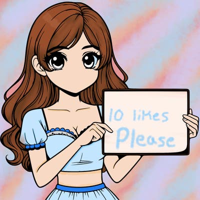 realistic pretty girl holding blank sign