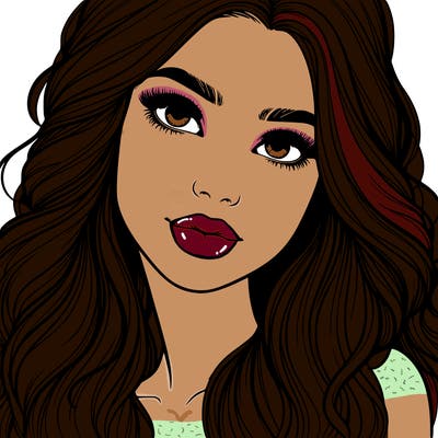 beautiful realistic girl