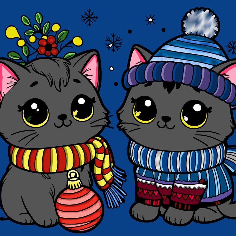 cat chrysmas
