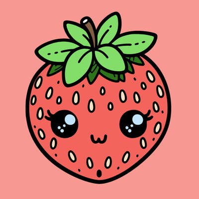 cute strawberry