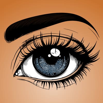 realistic eye