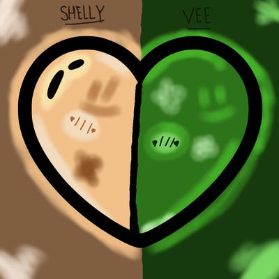 a blank heart