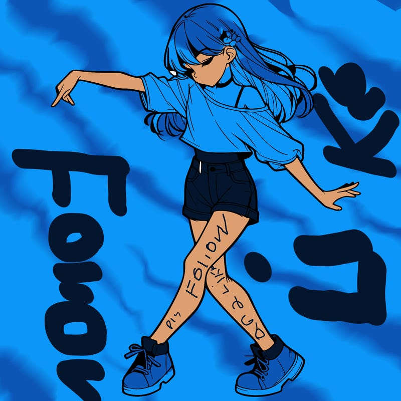 realistic girl danceing