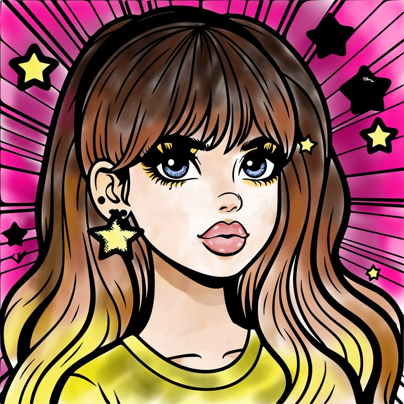 girl power pop art