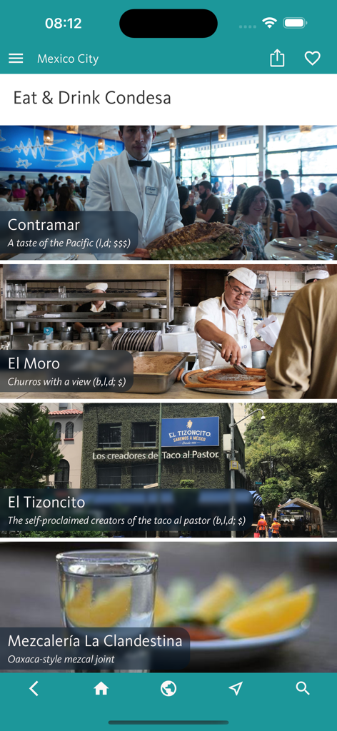 Mexico City’s Best: Trip Guide - A curated list of bars and restaurants in Mexico City Condesa neighborhood