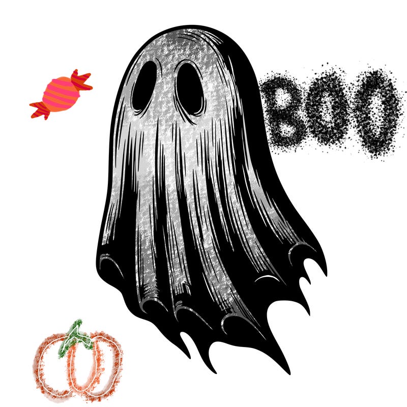 realistic creepy ghost