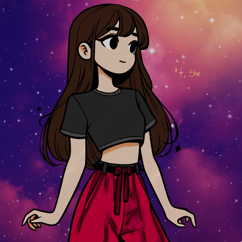 girl in a cute crop top