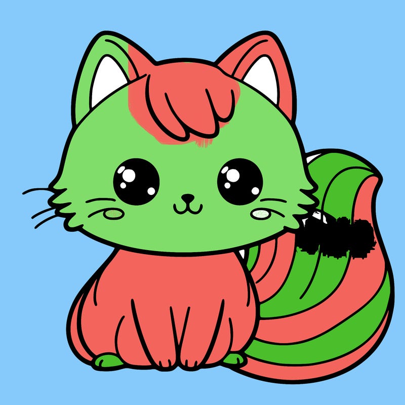 ombre gato