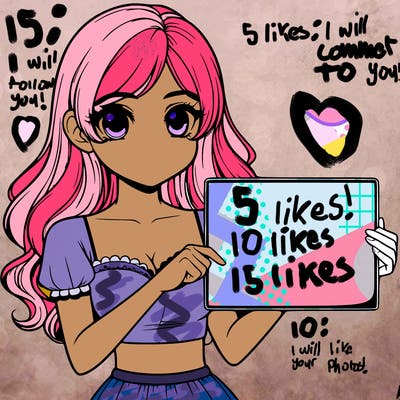 realistic pretty girl holding blank sign