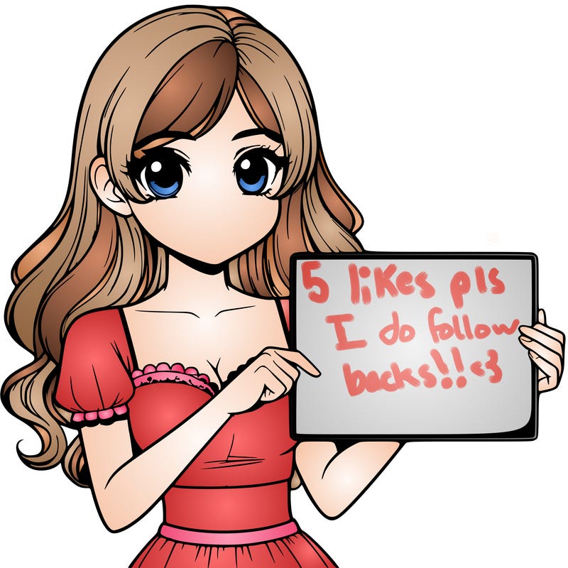 realistic pretty girl holding blank sign