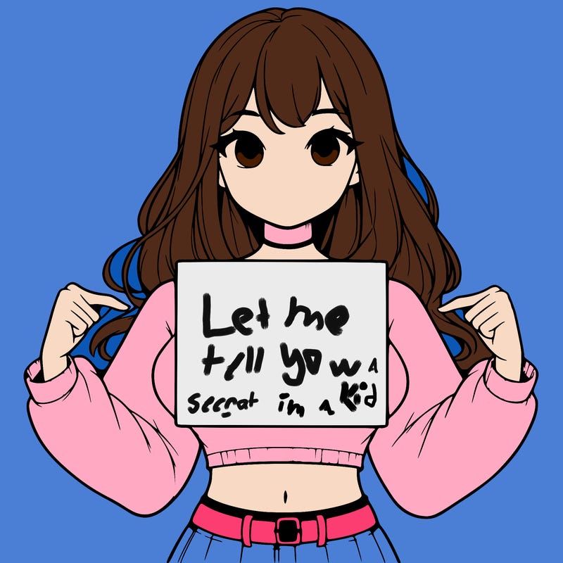 girl holding a blank sign in a long sleeve crop top