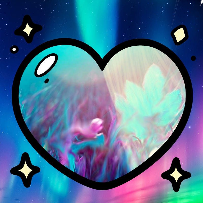 blank heart (only)