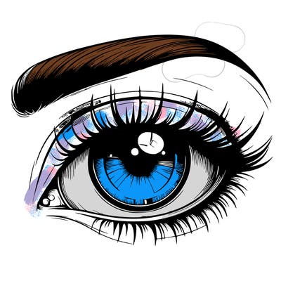 realistic eye