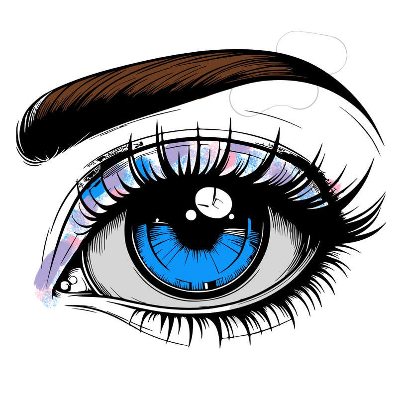 realistic eye