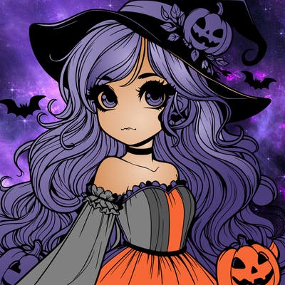 realistic girl halloween